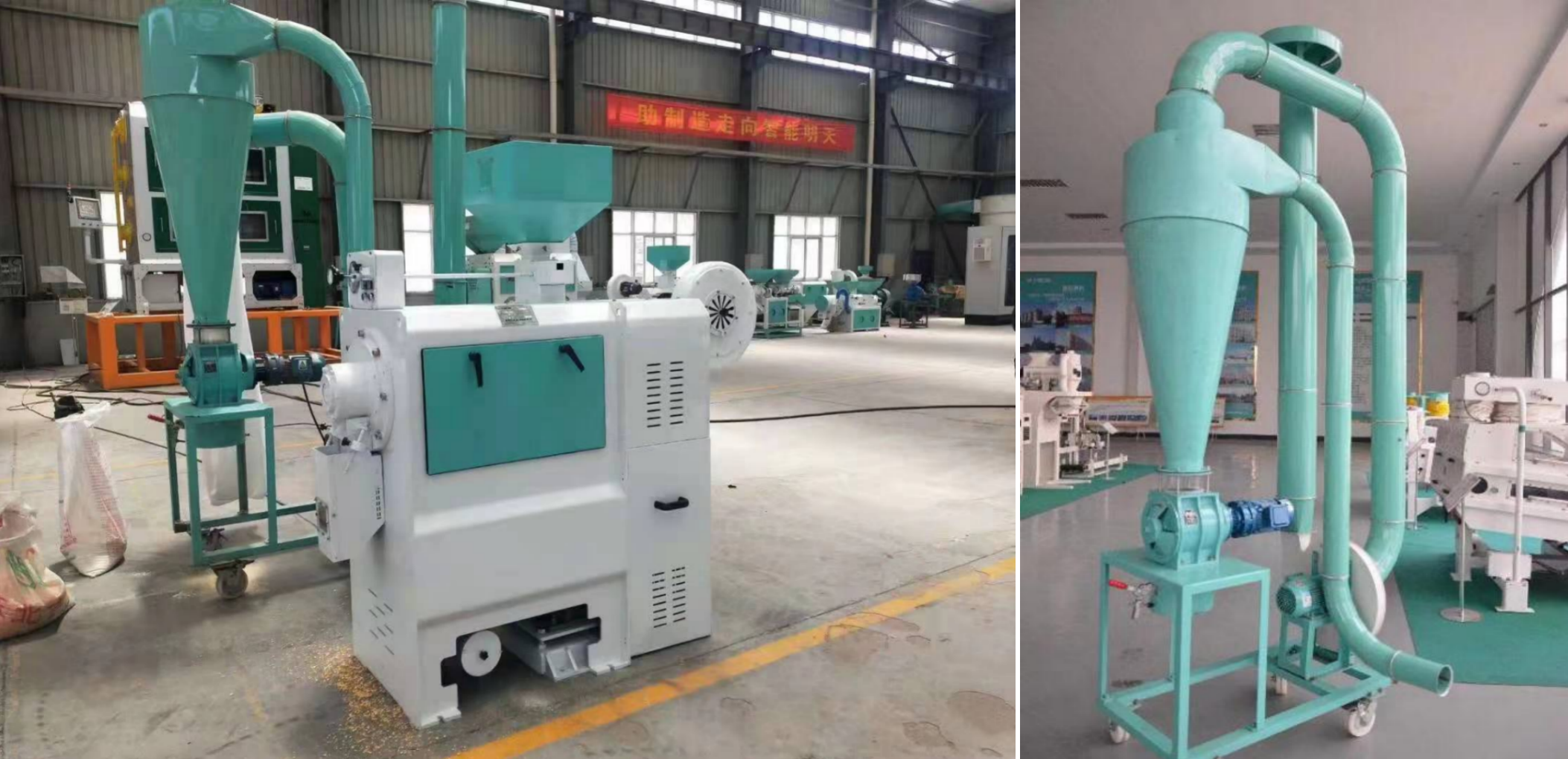 Corn peeling machine2