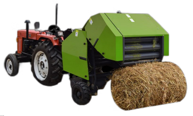 straw recycling baler