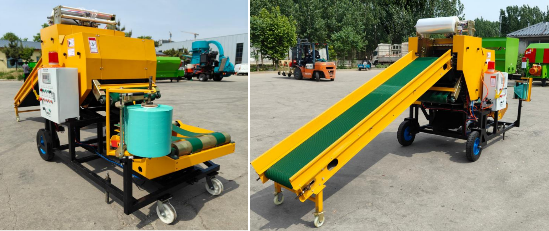 Why Choose Our Belt Type Silage Round Bale Wrapper Baler?