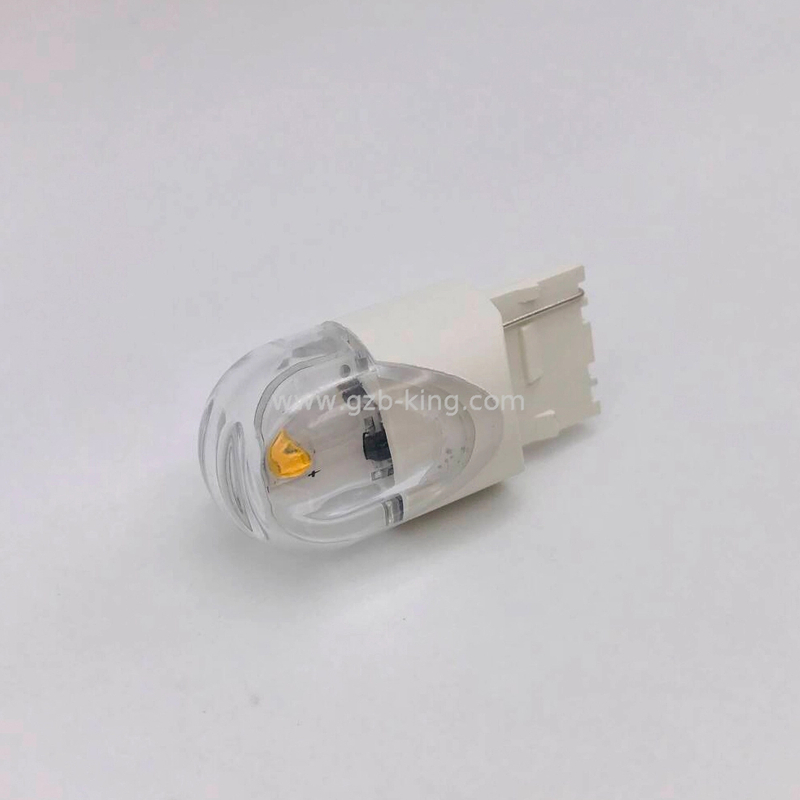 T20 7440 W21W 3535 2SMD 180LM amber Car LED turn signal light 