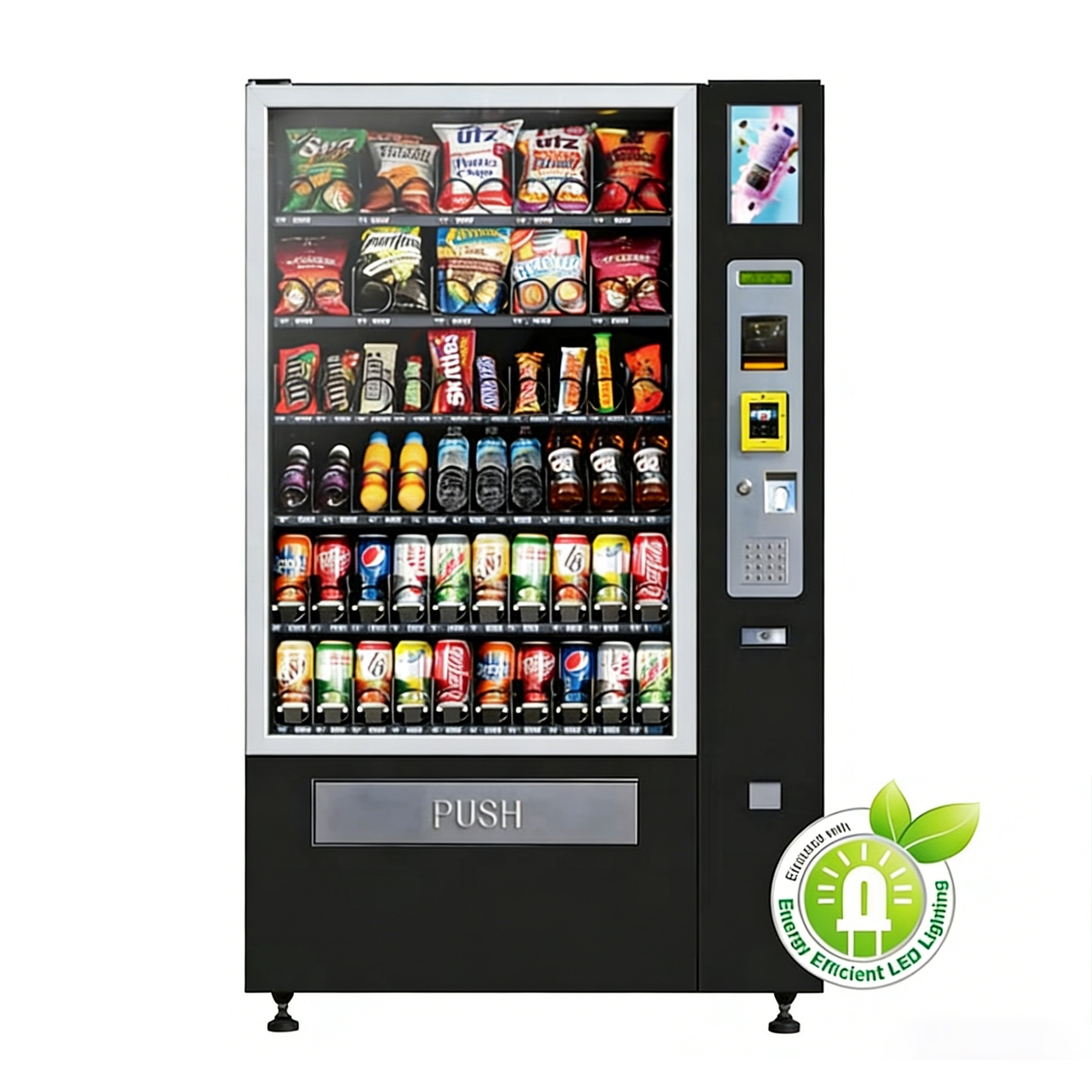 Máquina expendedora combinada de snacks VCM4-5000