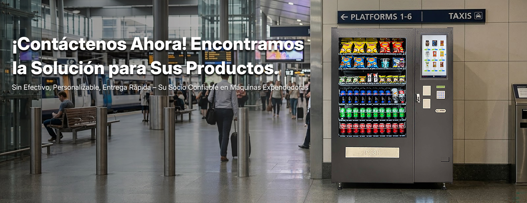 Vending Machine Supplier Banner | Custom Smart Vending Solutions