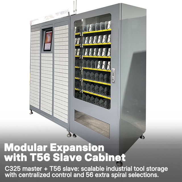 Gabinete de almacenamiento de herramientas maestro C325 | Solución de venta industrial de 325 cajones
