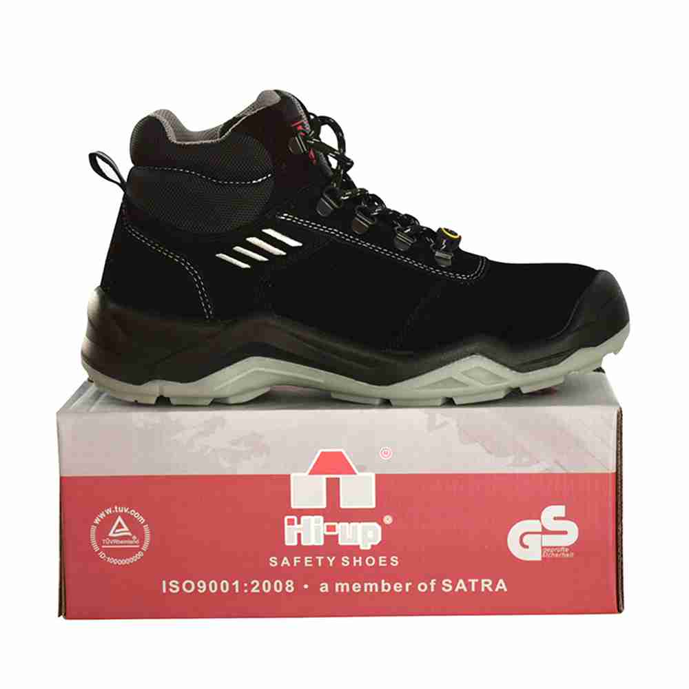 Safety shoes for Anti smashing labor shoes for Wear resistant anti-skid high-cut work shoes trabajo zapato