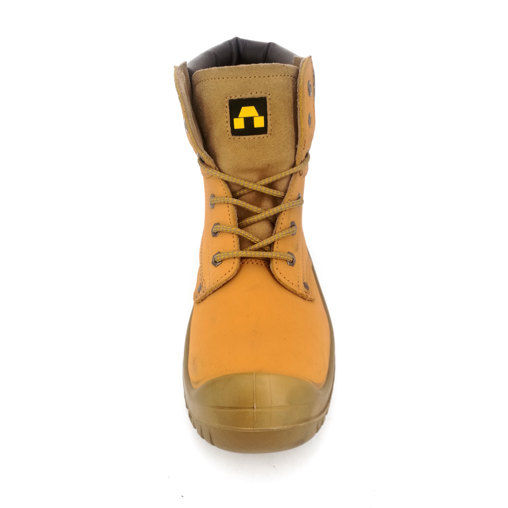Genuine leather Comfortable Labor Insurance steel toe Anti Piercing Non Slip Work Industrial Safety shoes Botas de Seguridad