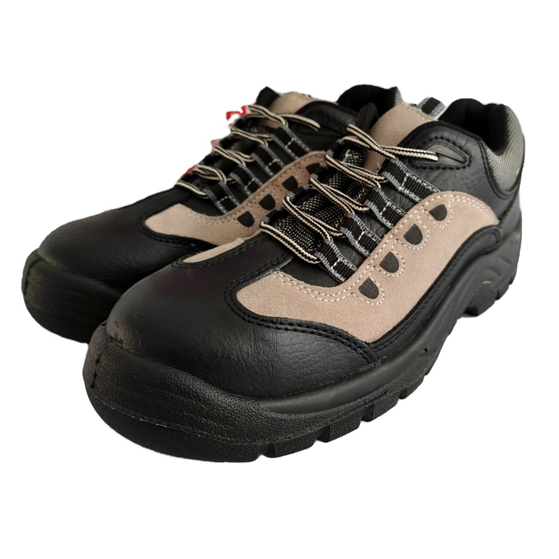 anti-slip WORK SHOES FOR MEN COW LEATHER STEEL TOE Oil Resistant Anti Static Safety Shoes botas de seguridad industrial