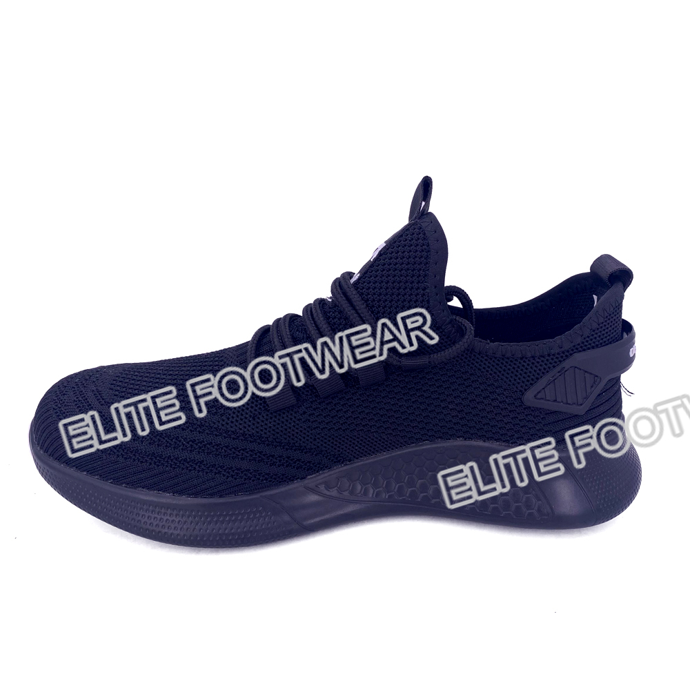 Waterproof construction Breathable safety shoes with PU sole cemented construction cheap rubber slip-resistant shoes