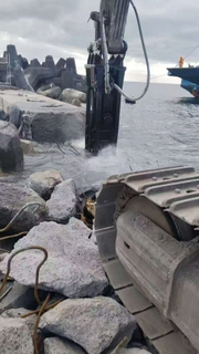 heavy-duty Underwater Hydraulic Breaker SM210 for Excavator -OEM & ODM Supplier