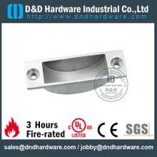 Parada de porta magnética em forma de leque de aço inoxidável para porta de Metal de entrada -DDDS065