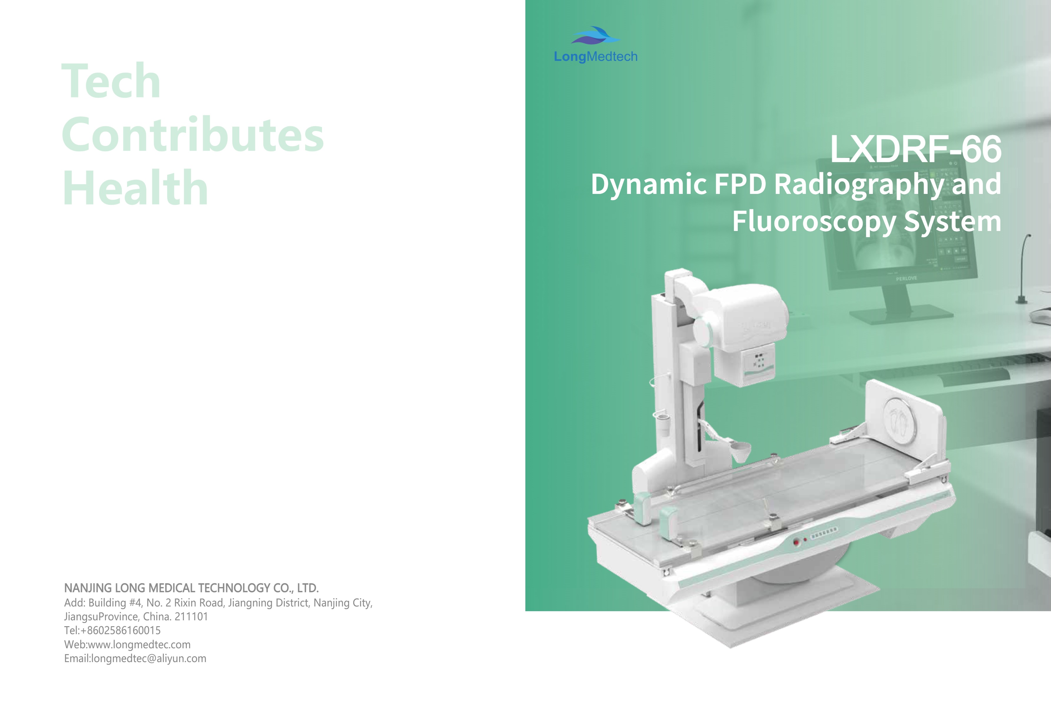 Syst&egrave;me de radiographie et de fluoroscopie dynamique FPD LXDRF-66-1