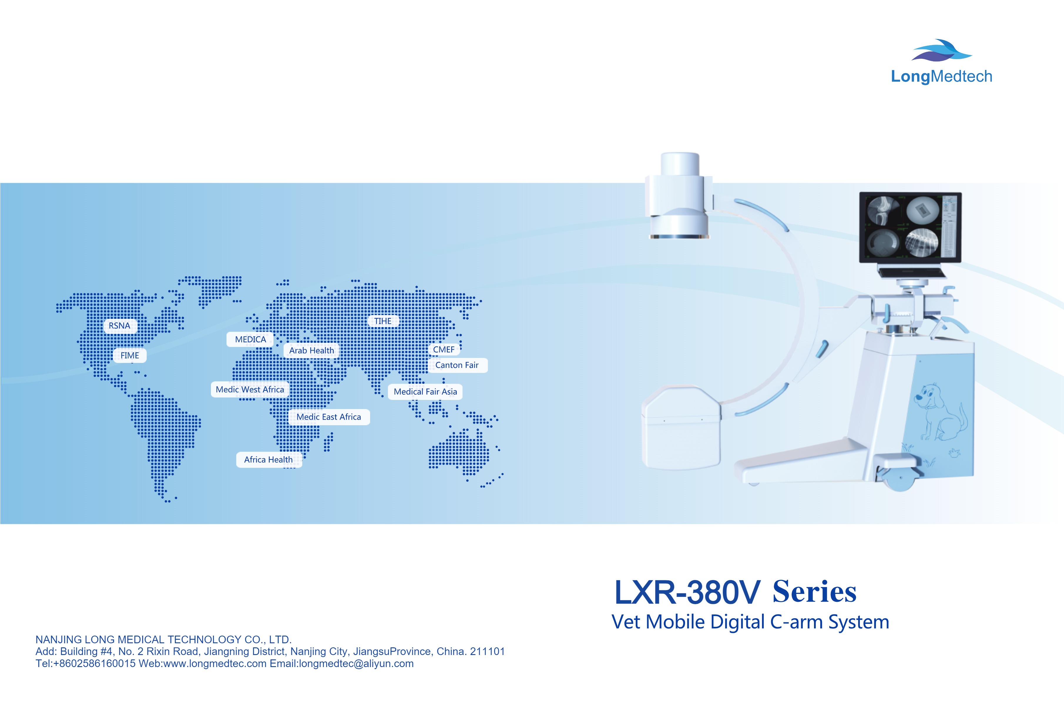 LXR-380V SeriesVet Mobile Digital C-arm System-1