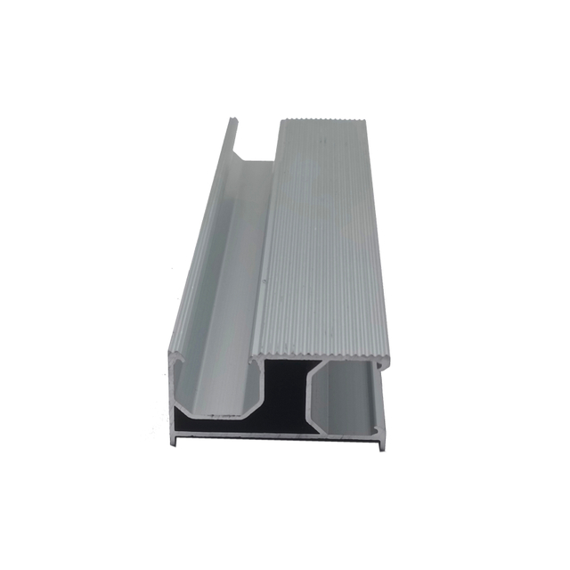 Le panneau solaire parenthèses l'extrusion en aluminium 6063 T5 encadre le rail en aluminium