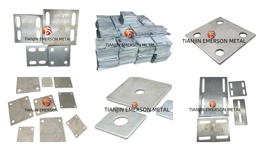 Galvanized Steel Sheet Plate Laser Cutting