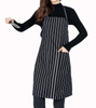 Black And White Stripes Apron