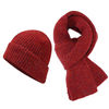 Red Knit Set