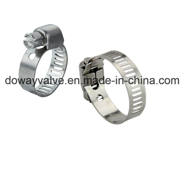 Collier de serrage en acier inoxydable de type am&eacute;ricain