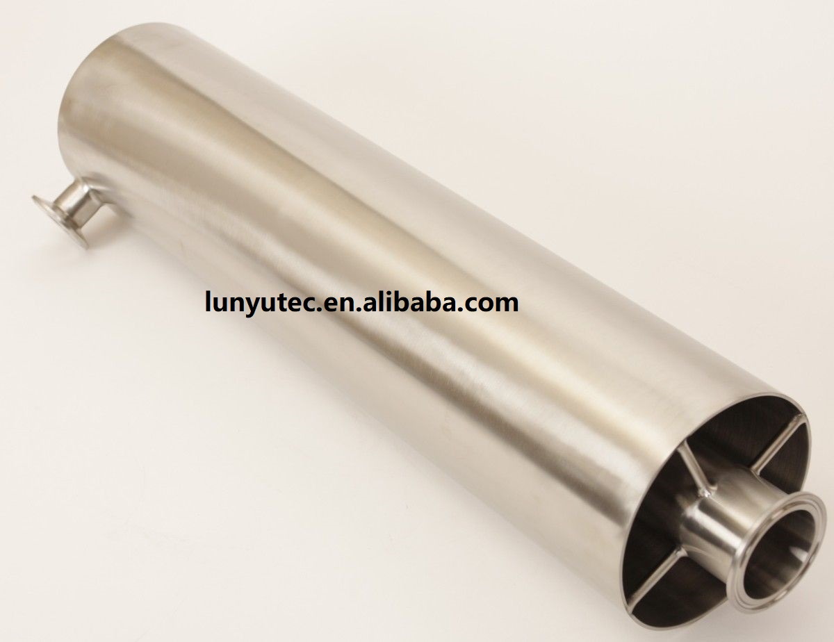 Sleeved Dry Ice Columns Dewaxing Columns Botanical Extraction Stainless Steel 304