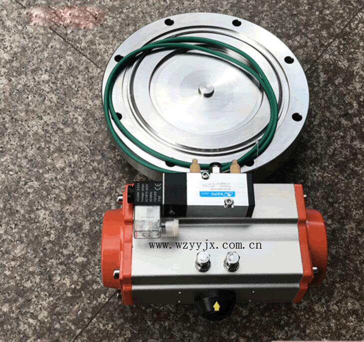 GIQ High Vacuum Pneumatic Butterfly Valve