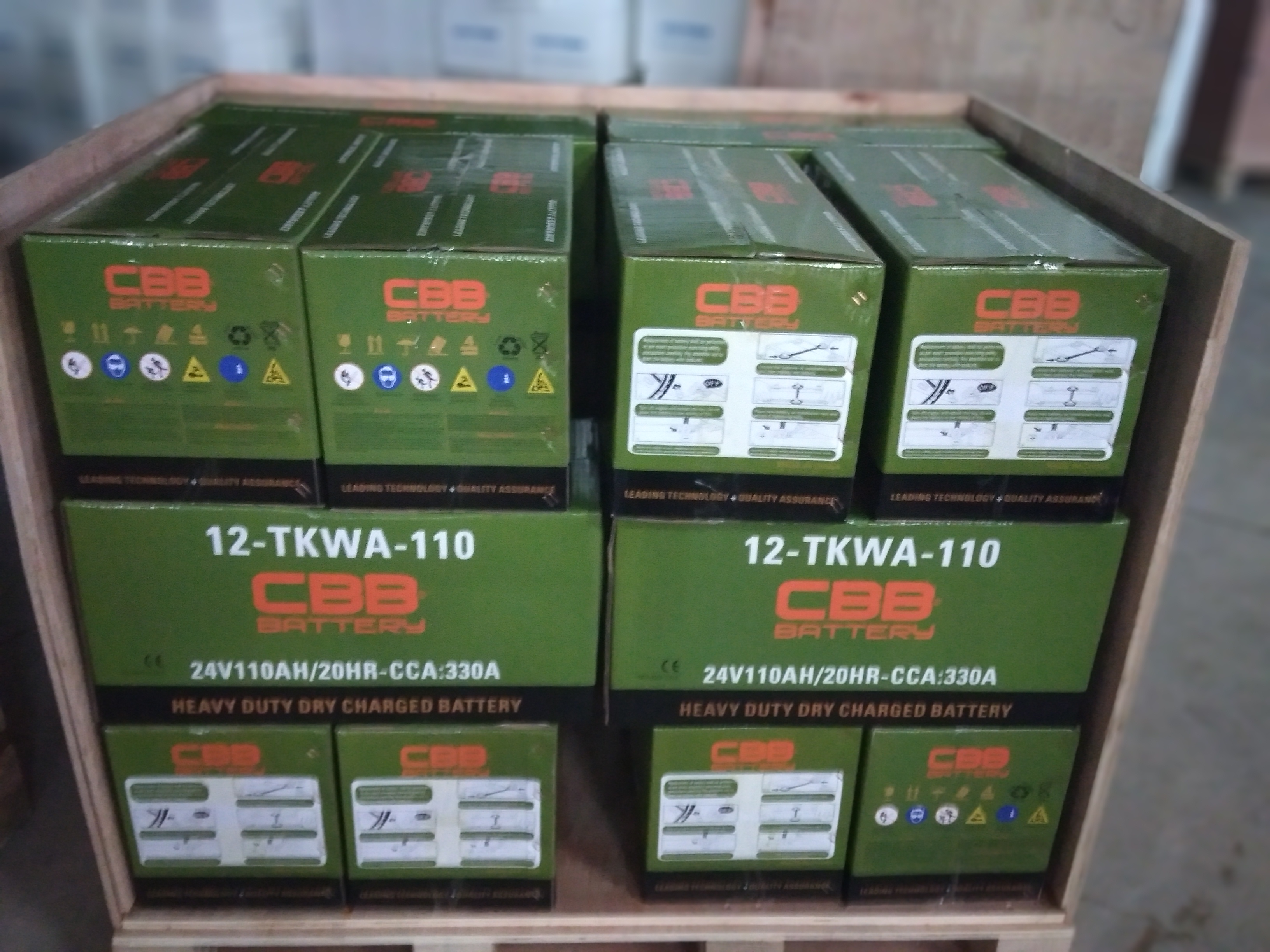 24V110AH Ordnance /Military/Tank Heavy Duty Battery-12-TKWA-110 