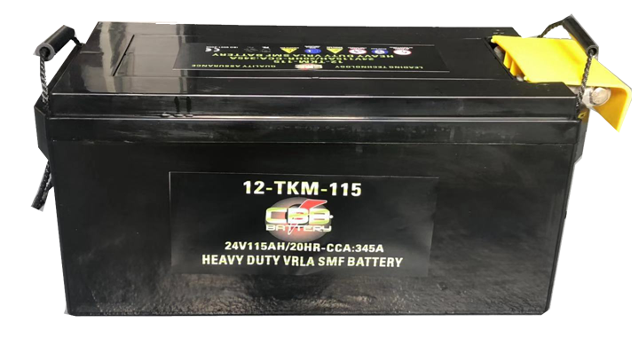 12-TKM-115 VRLA SMF Military Tank Battery 24V115AH