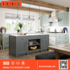 Experienced Customized Design Shaker Melamine Handle Kitchen Cabinet Doors