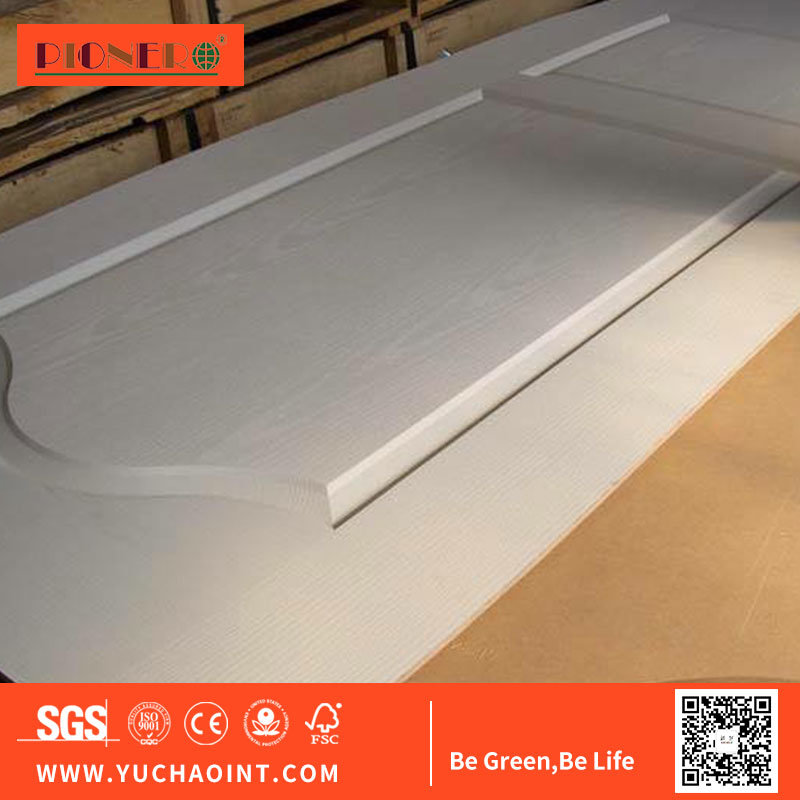 Interior HDF MDF Laminated Veneer Door Skin Supplier