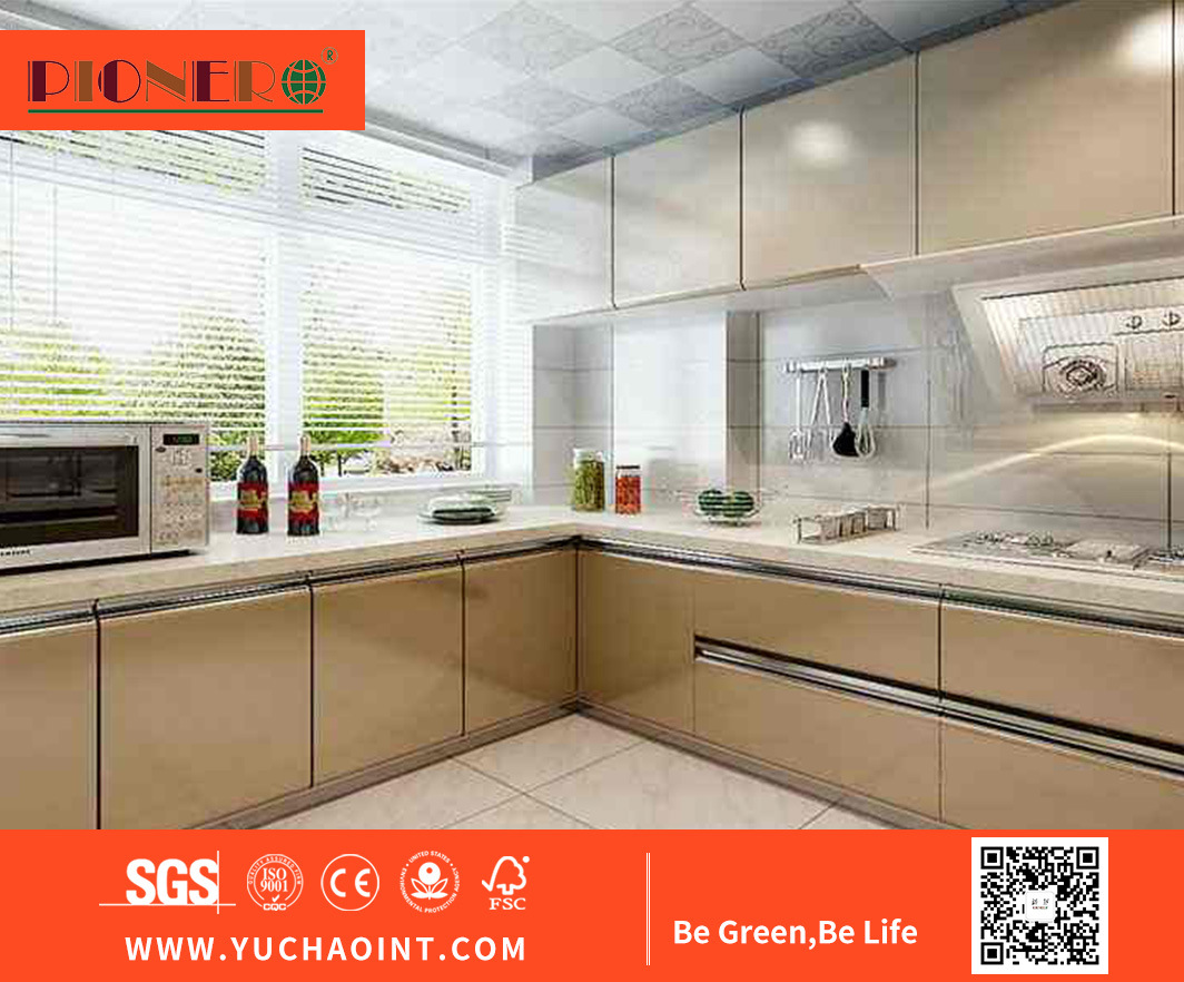 Modern Kitchen Cabinet Features Customization Cabinet MDF Lacquer Kitchen Cabinet Door