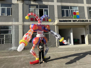 Giant Inflatable Walking Clown 
