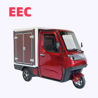 EEC L6E aprobación 3000W Entrega de alimentos recargable Van 45 km/h de entrega eléctrica Van Mini Entrega Vanza de carga