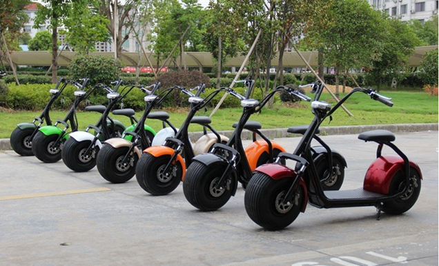 1000W Fat Tire Citycoco Scooter eléctrico de 5000 vatios Scooter eléctrico ayuno con batería de litio