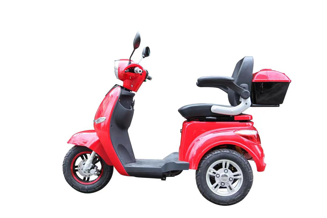 Street Legal 1000W Scooter eléctrico de 3 ruedas para personas mayores 