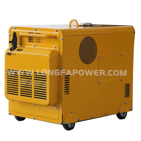 6500W/7000W GASOLINE SILENT GENERATOR (LF8000)