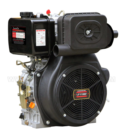 LF1108F 4 Stroke Air Cooled Single Cylinder Diesel Engine 