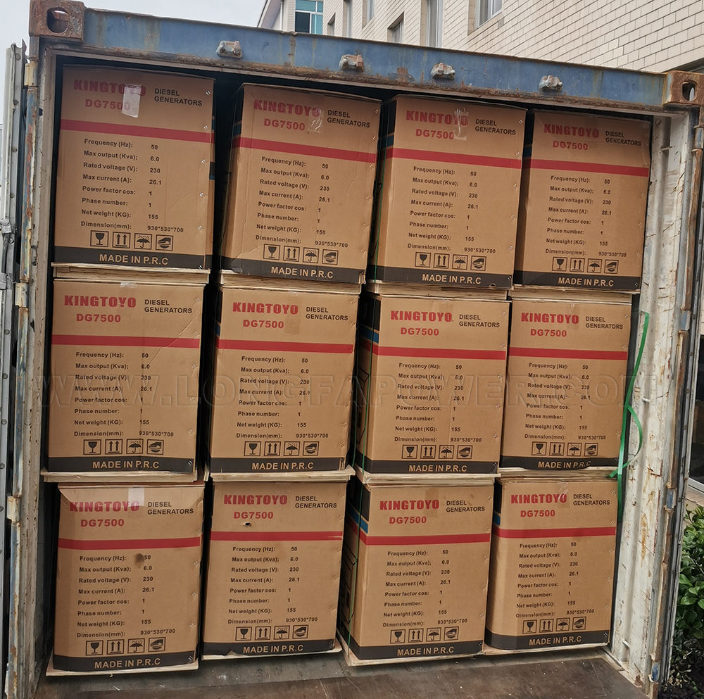 KING TOYO MAX 5KVA 5KW 6KVA 6KW Silent Portable Diesel Generators