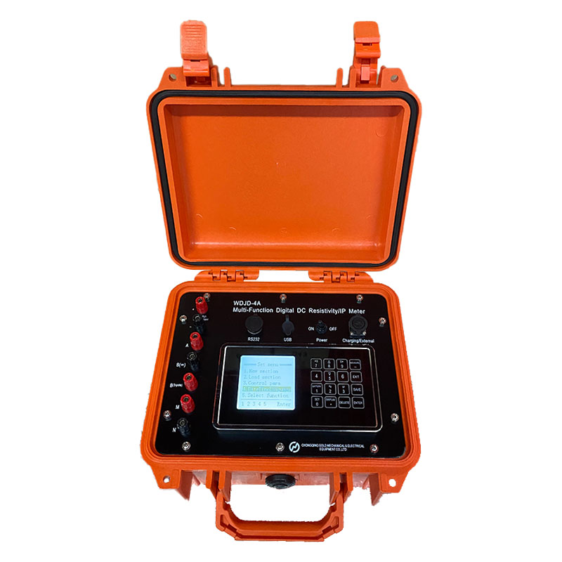 Pelbagai fungsi digital DC resisitivity & IP meter untuk penjelajahan sumber air bawah tanah atau mineral