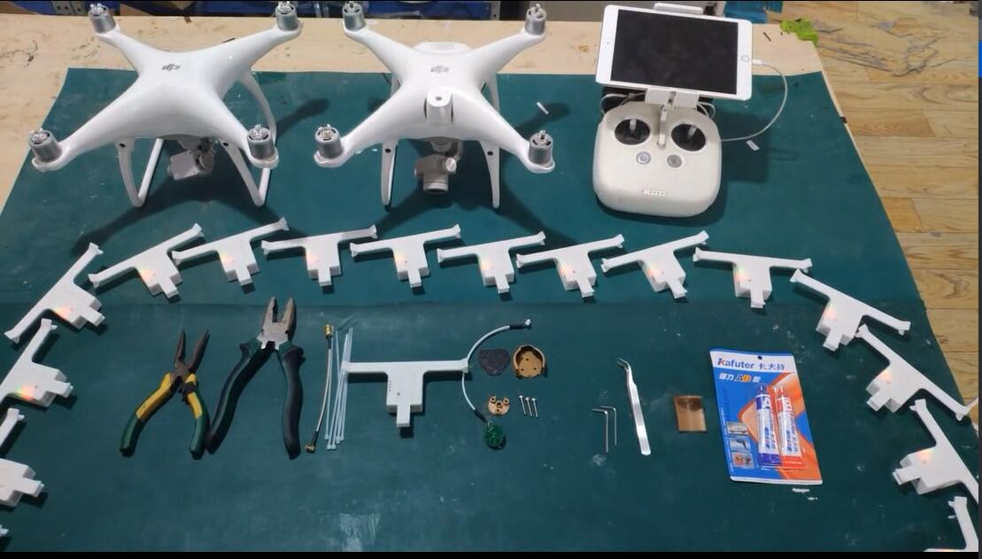 Cara Memuatkan F2 GPS L1/L2 PPK Kit pada DJI Phantom 4 Pro