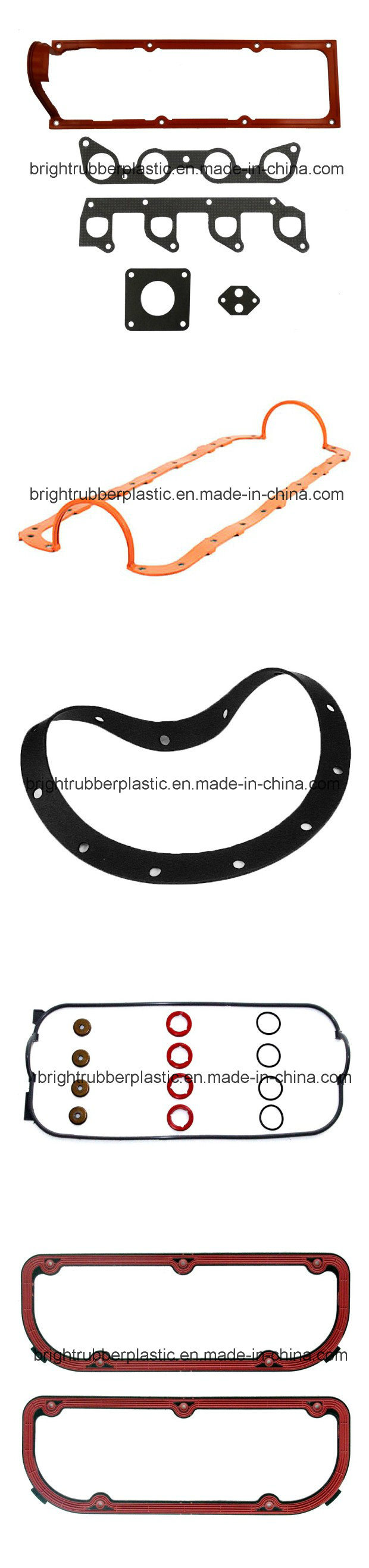 High Quality Rubber Gasket Passed Ts16949 and SGS
