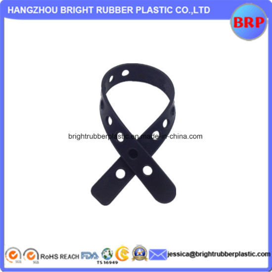 OEM High Quality Flexible Molded Silicone Strap