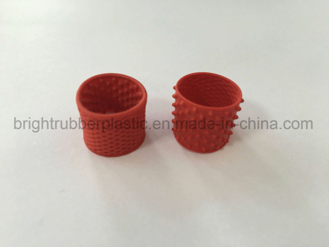 Nubbed Surface Rubber Finger Ring for Gripping