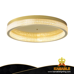 Простой новый молодой роскошный стеклянный прозрачный домашний блестящий потолочный светильник (KC91011-40)