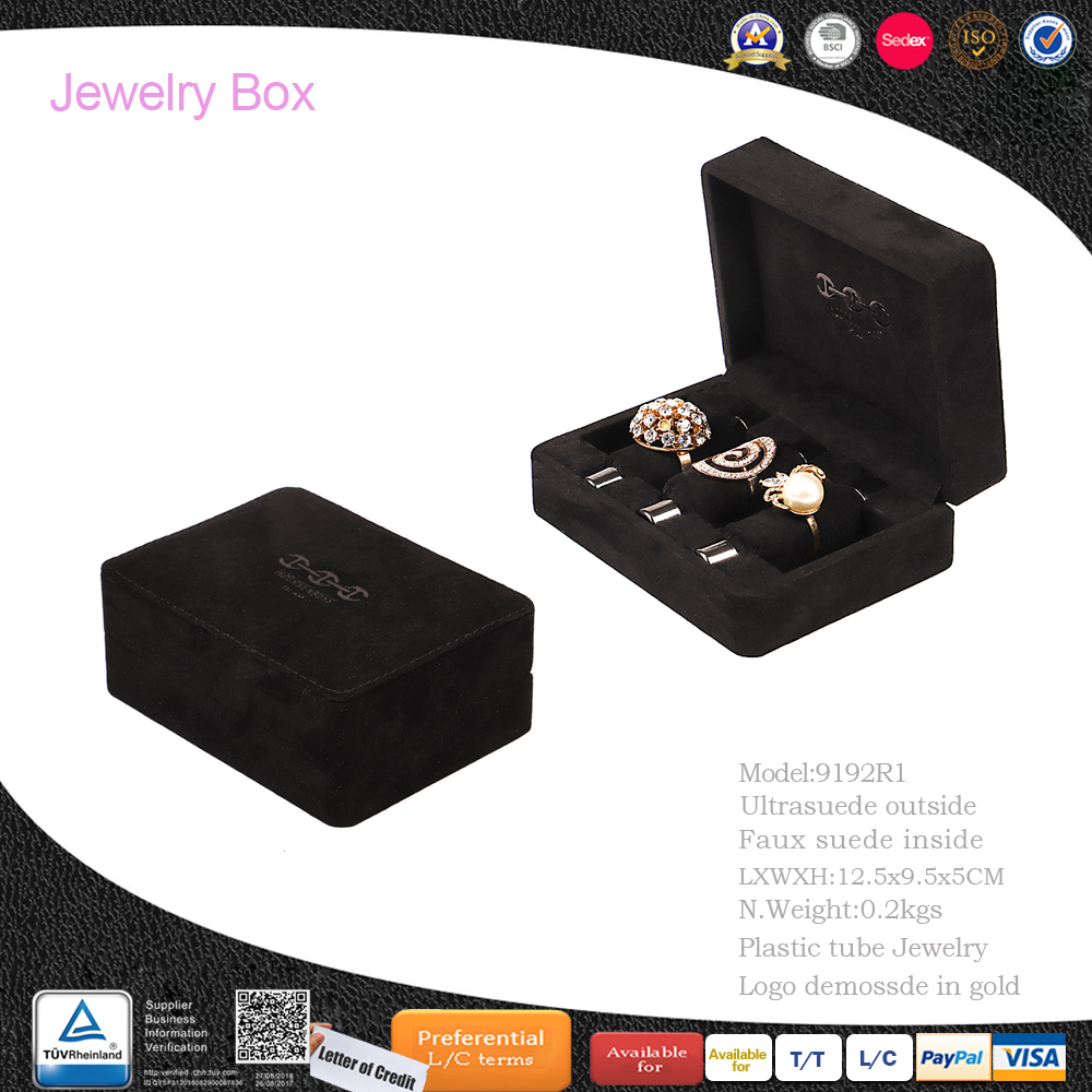Small Jewelry Gift Box, Travel Mini Organizer Portable Display Storage Case for Rings Earrings Necklace,Gifts for Girls Women