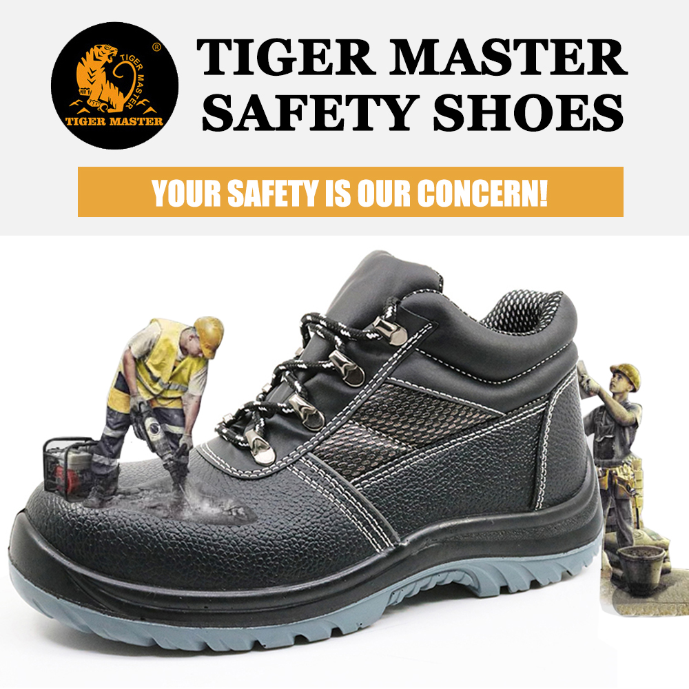 Best selling tiger master brand safety shoes