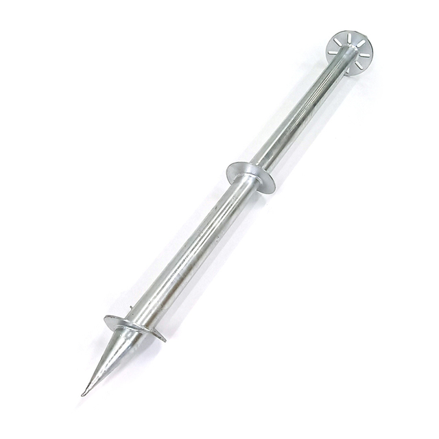 Ancrages à vis pour pieux hélicoïdaux à grande lame en spirale Q235B Q355B