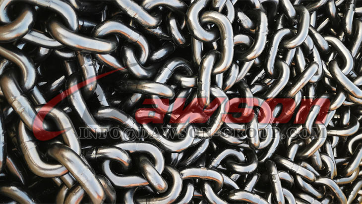 Cadena de carga de aleaci&oacute;n redonda de elevaci&oacute;n de grado 100 para polipasto - Dawson Group Ltd. - Fabricante, proveedor y f&aacute;brica de China