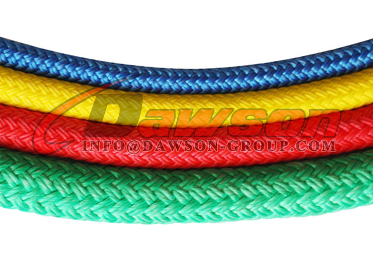 Cable de poli&eacute;ster trenzado doble que tira de la cuerda Cuerda de fibra de poli&eacute;ster de alta tenacidad y bajo estiramiento - Dawson Group Ltd. - Fabricante, f&aacute;brica de China