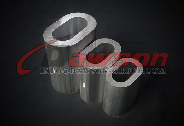 Especificaci&oacute;n de f&eacute;rulas de aluminio para cables met&aacute;licos, f&eacute;rula ovalada de aluminio sin costura - Dawson Group Ltd. - Fabricante, proveedor y f&aacute;brica de China
