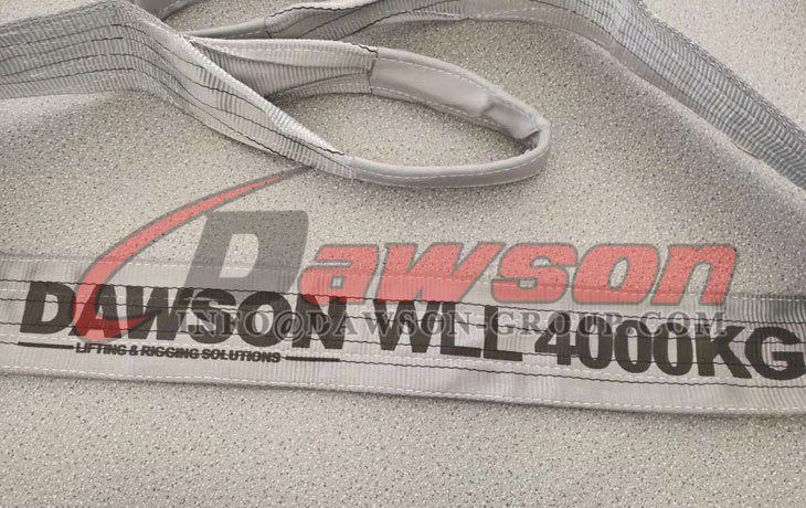 WLL 4000 kg en eslingas de correas de poli&eacute;ster - Eslingas de elevaci&oacute;n - Dawson Group Ltd. - Fabricante, proveedor y f&aacute;brica de China