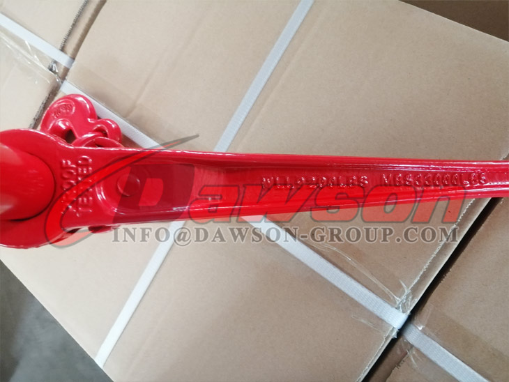 Carpeta de trinquete G80 con ganchos de seguridad - Dawson Group Ltd. - F&aacute;brica de China, fabricante