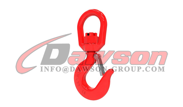 Gancho giratorio de acero de aleaci&oacute;n forjado DS132 G70, ganchos de polipasto giratorios de acero al carbono forjado 322C G43 - Dawson Group Ltd. - Fabricante, proveedor y f&aacute;brica de China