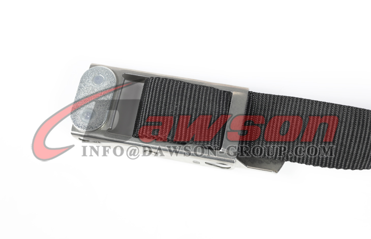 BS EN12195-2 45MM LC 300daN أشرطة مشبك سوداء مركزية مع خطاف مسطح - Dawson Group Ltd. - الصين المورد والمصنع